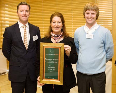 Restaurant of the Year 2012 - Restaurant FortyOne at Residence